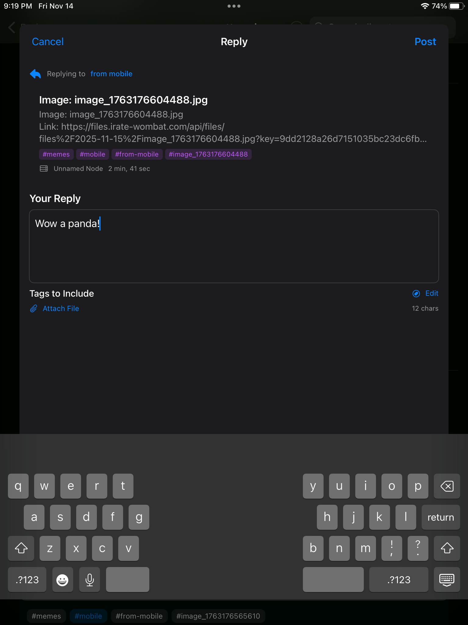 Weekly Update 11/14/2025